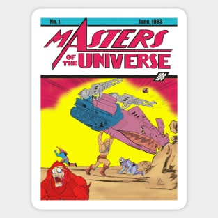 MASTERS OF THE ACTION COMIC #1 Sticker